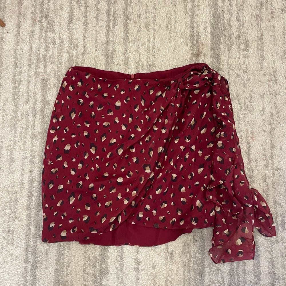 Bardot mini skirt